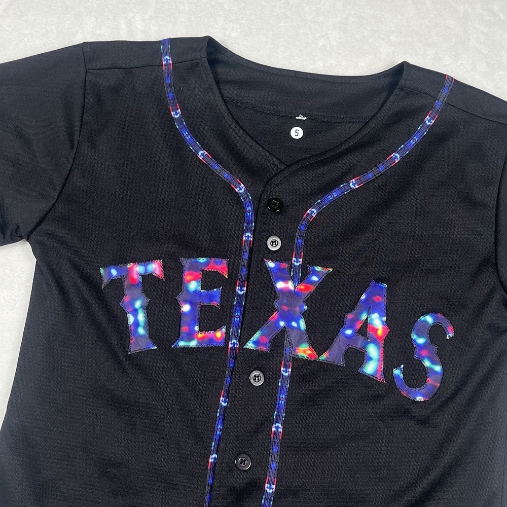 Texas Rangers Holographic Baseball Jersey Small Adrian Beltre #29 MLB